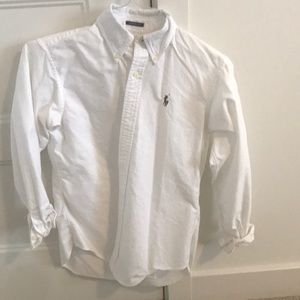 Women’s Ralph Lauren Classic Fit Oxford Shirt